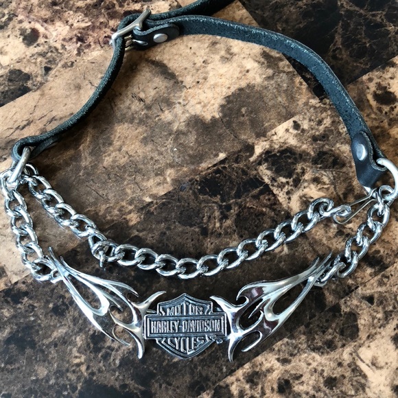 Harley Davidson Boot Chain Choker 